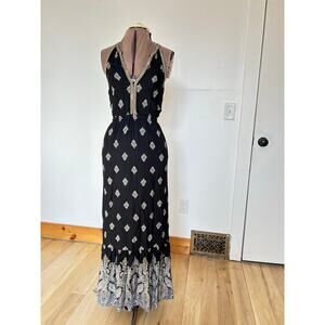 Lucky brand size XS women’s maxi dress, sundress, tiered dress